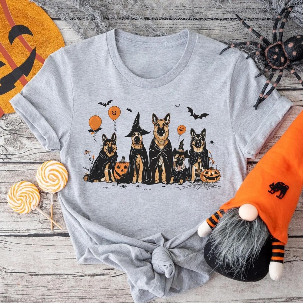 Halloween German Shepherd Dog TShirt